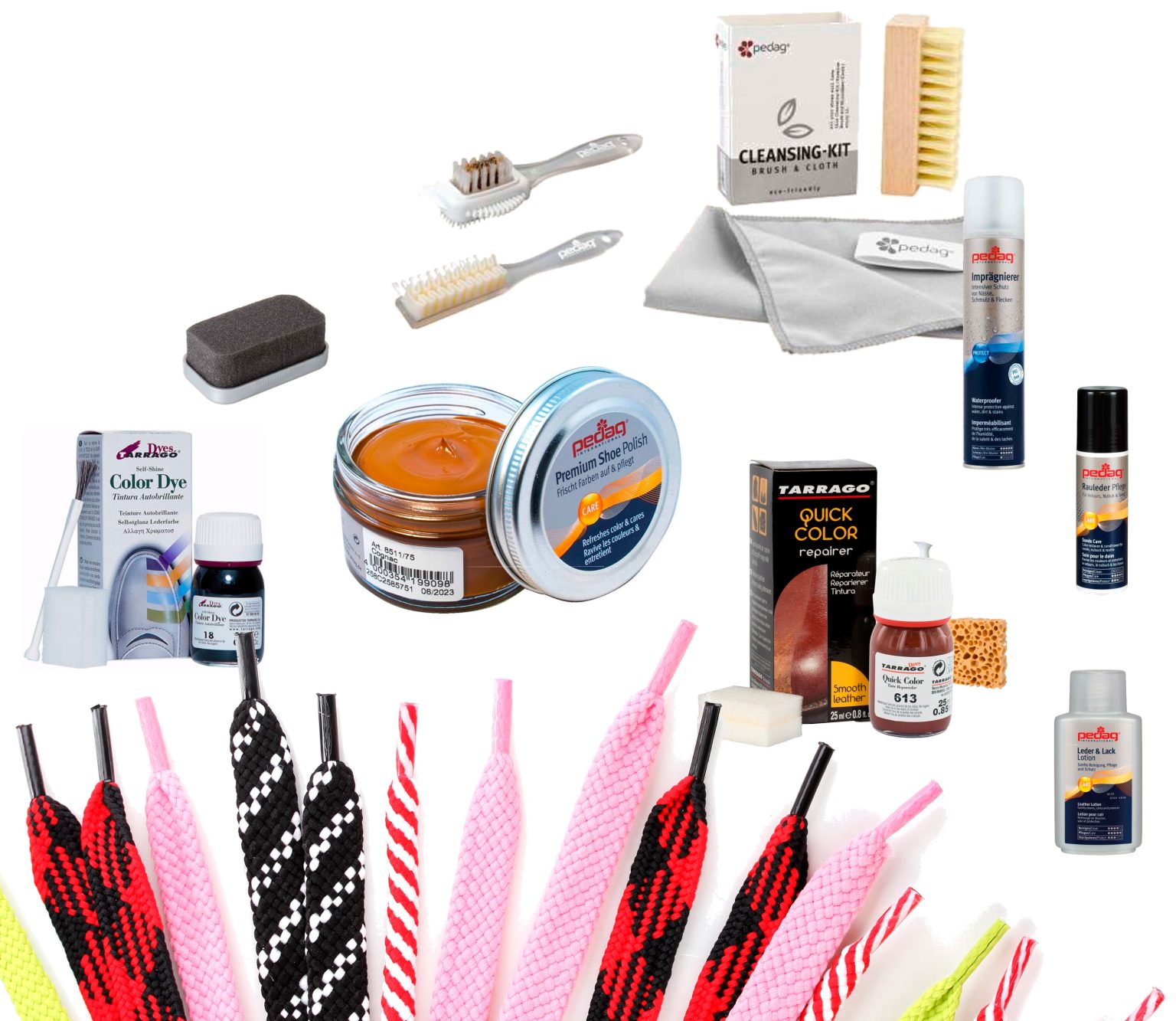 productos para el cuidado del calzado