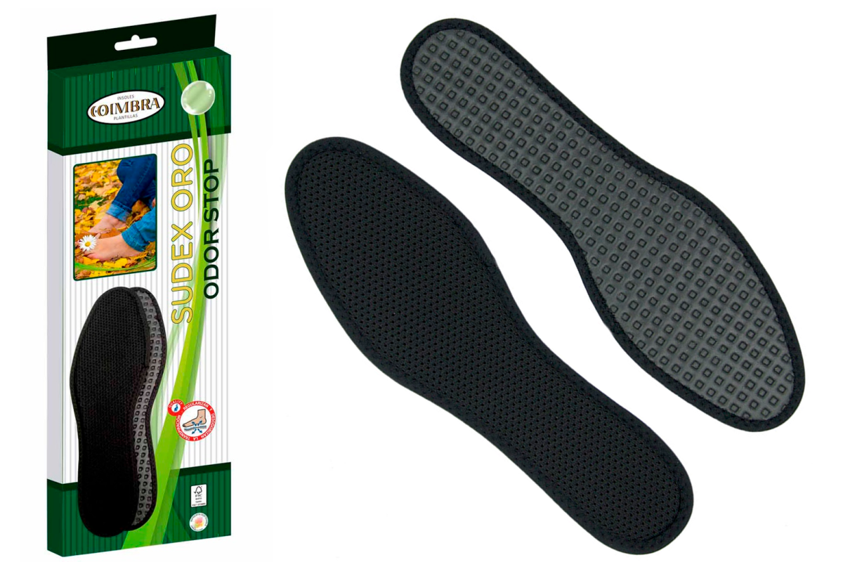 plantilla anti olor sudoracion pies