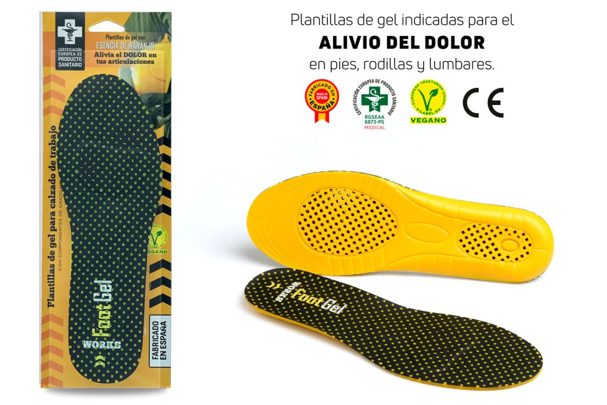 plantillas para calzado de trabajo